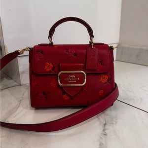 Brand new Coach Handbag Floral Red New with tag